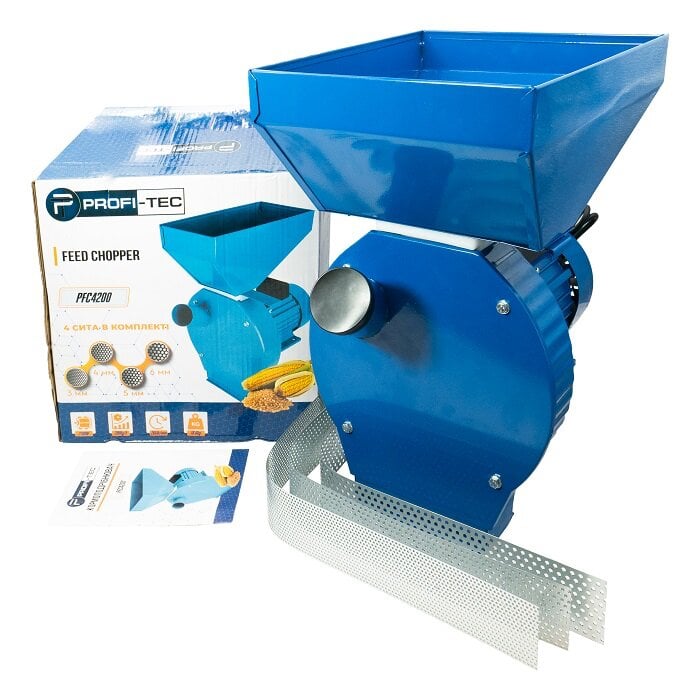 Кормоизмельчитель PROFI-TEC PFC4200 2700 Вт с четырьмя ситами (PH01222)