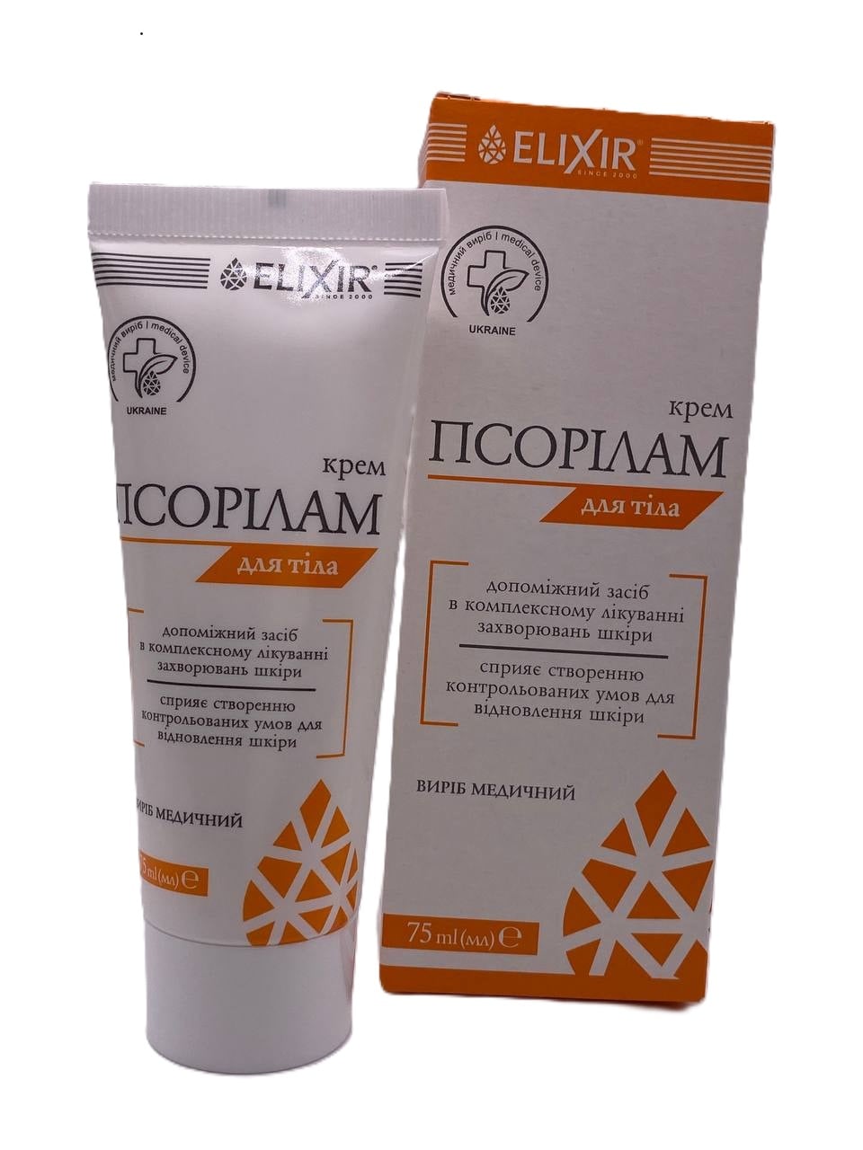 Крем-бальзам Elixir Псорілам для тіла 75 мл (1004685215)