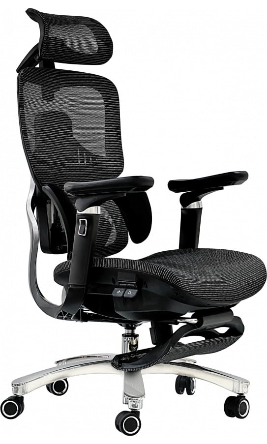 Кресло офисное GT Racer B-539 Black/Black (1903)