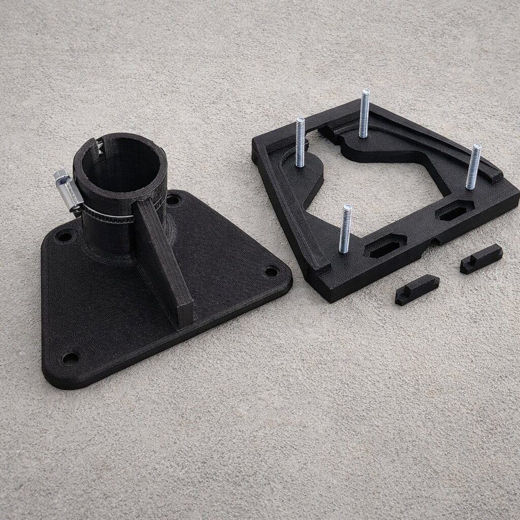 Кронштейн Starlink Gen3 Kickstand на трубу 38 мм для антенны Starlink пластик (HOLD001-38)