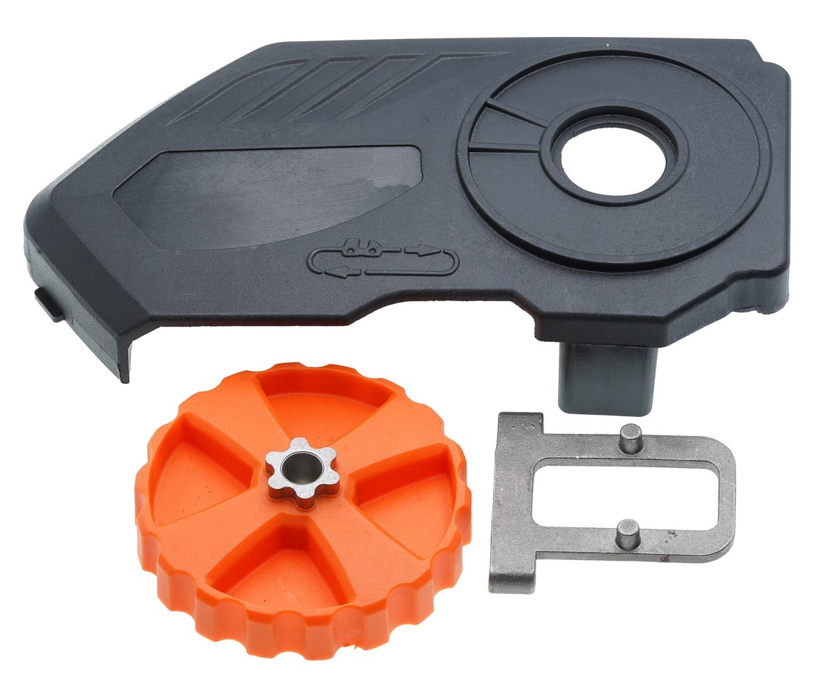 Крышка натяжителя цепи и натяжитель VJ Parts для электропилы Tk CSE-2805 (saw1941)