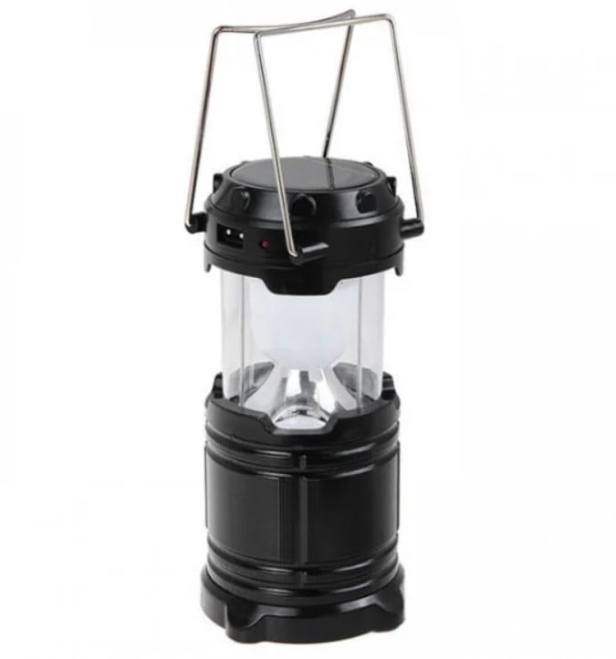 Фонарь аккумуляторный JH-5800T LED с павербанком и солнечной панелью Черный (1756375681) Фонарь аккумуляторный JH-5800T LED с павербанком и солнечной панелью Черный (1756375681)