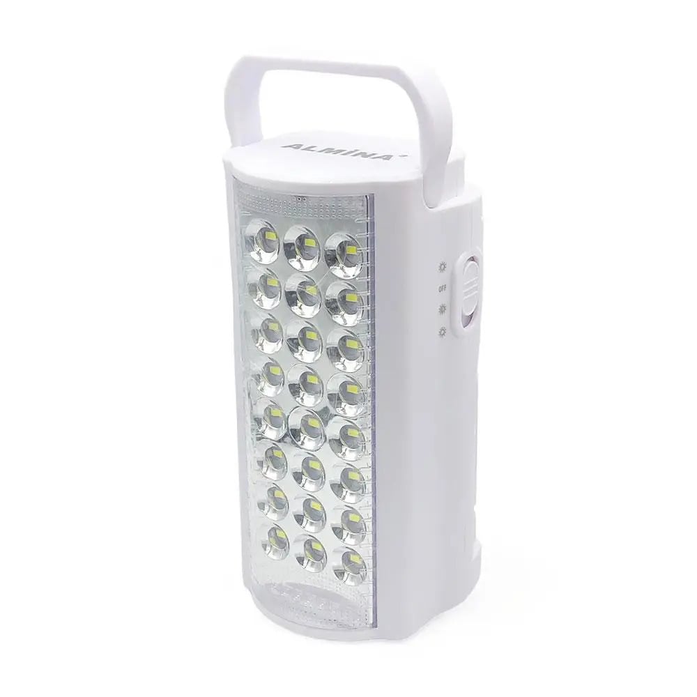 Фонарь Almina DL-2424 24 LED переносная лампа с повербанком встроенный аккумулятор