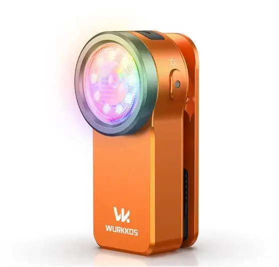 Фонарь ручной Wurkkos HD03 6000-6500K Orange