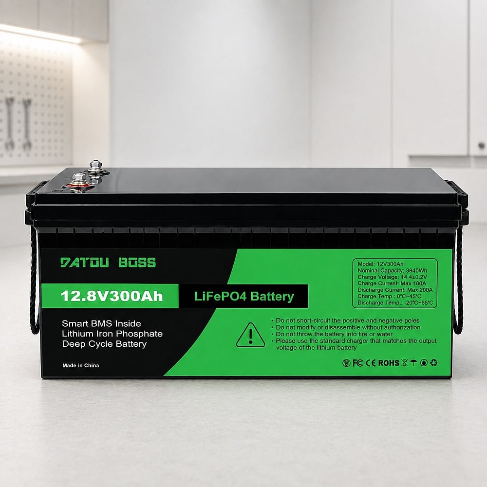 Аккумулятор для ИБП DATOU BOSS LiFePO4 с BMS 12,8V 300 Ah (ИБП-300-128)