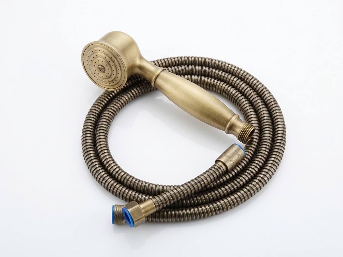 Воронка для душа со шлангом Epelli Uno Retro Bronze (К0391214)