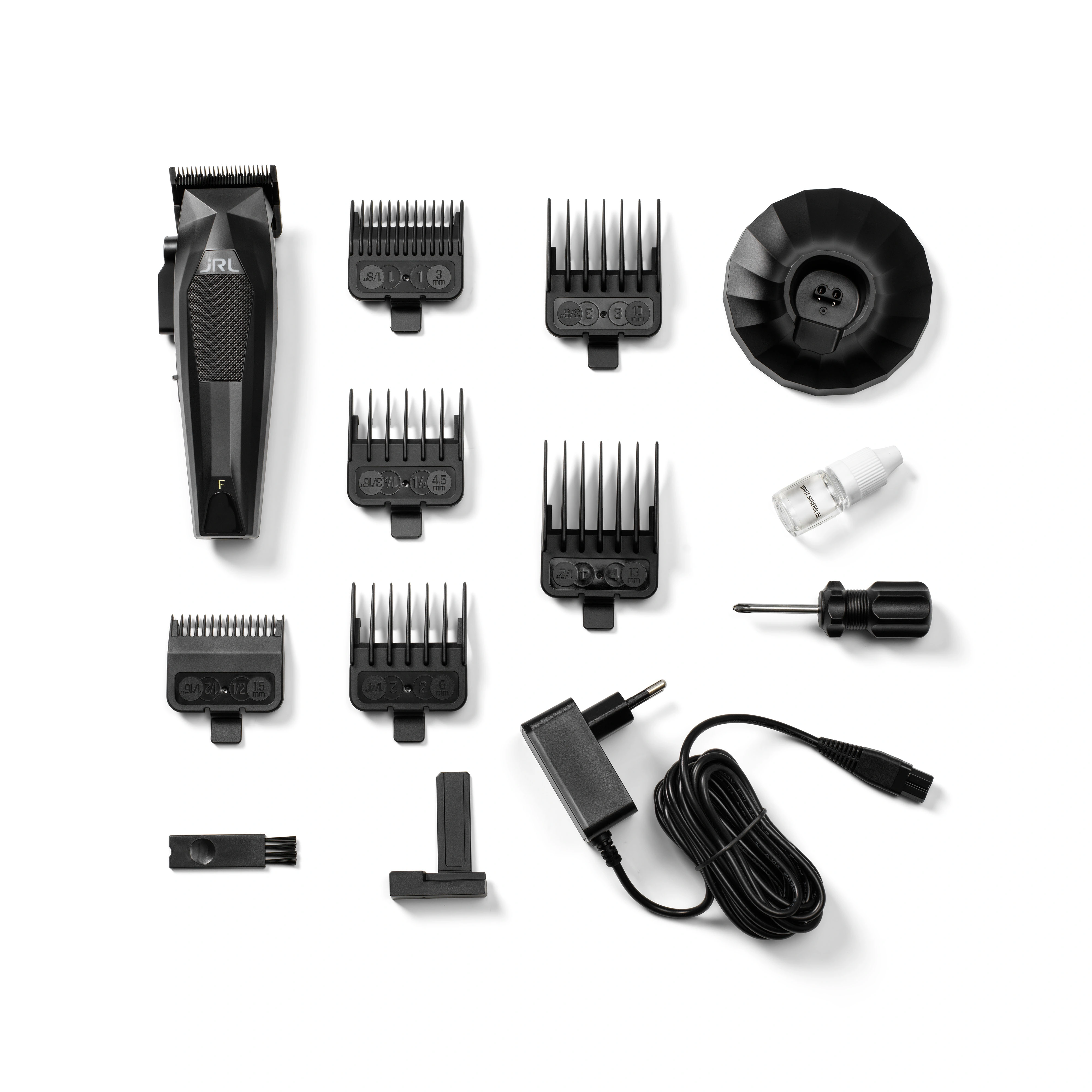 Машинка для стрижки JRL 3000CB-F Compact Fade бесщеточная 6 насадок Черный (PH01437)