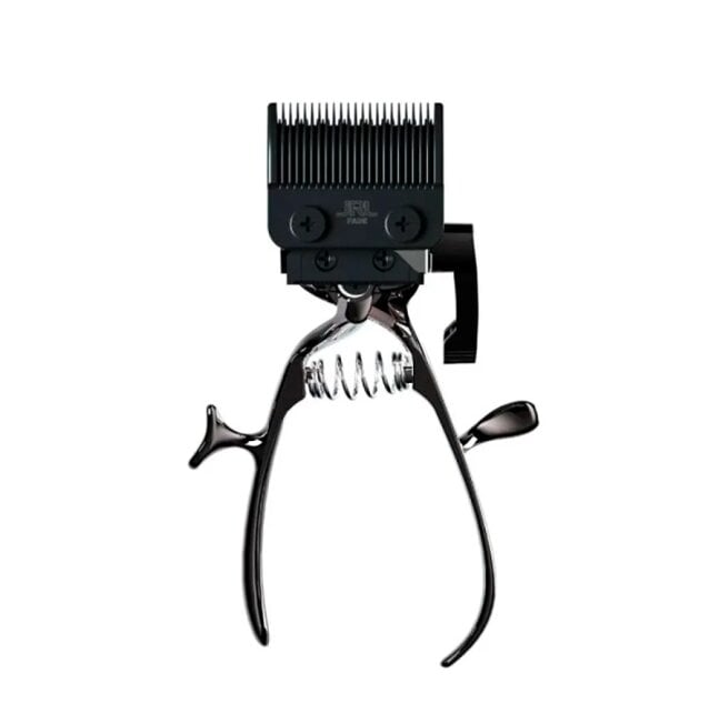 Машинка для стрижки JRL HM2301 ручная механическая ретро Черно-серебристая