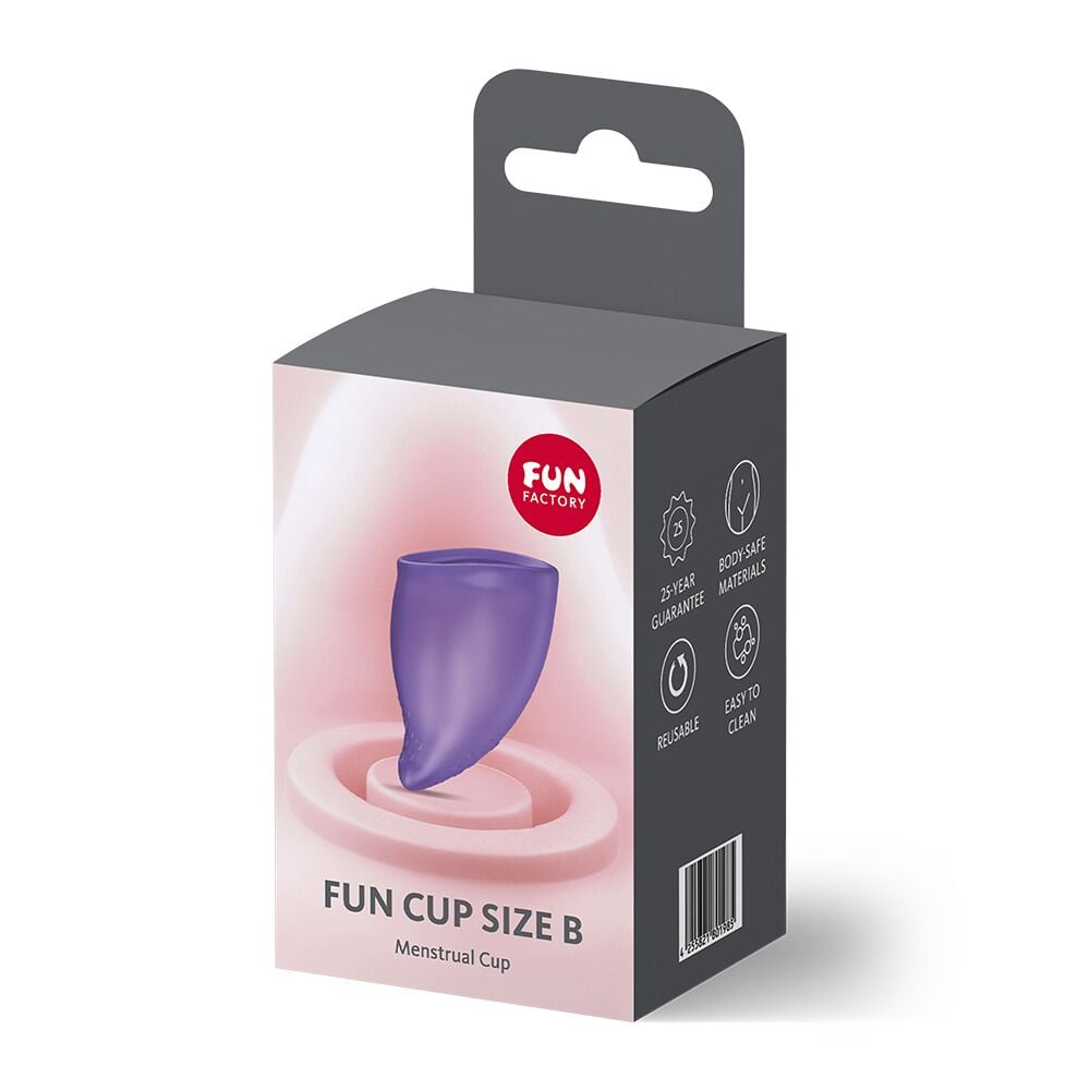 Менструальна чаша Fun Factory FUN CUP SIZE B Black Currant багаторазова (SX3675) Менструальна чаша Fun Factory FUN CUP SIZE B Black Currant багаторазова (SX3675)