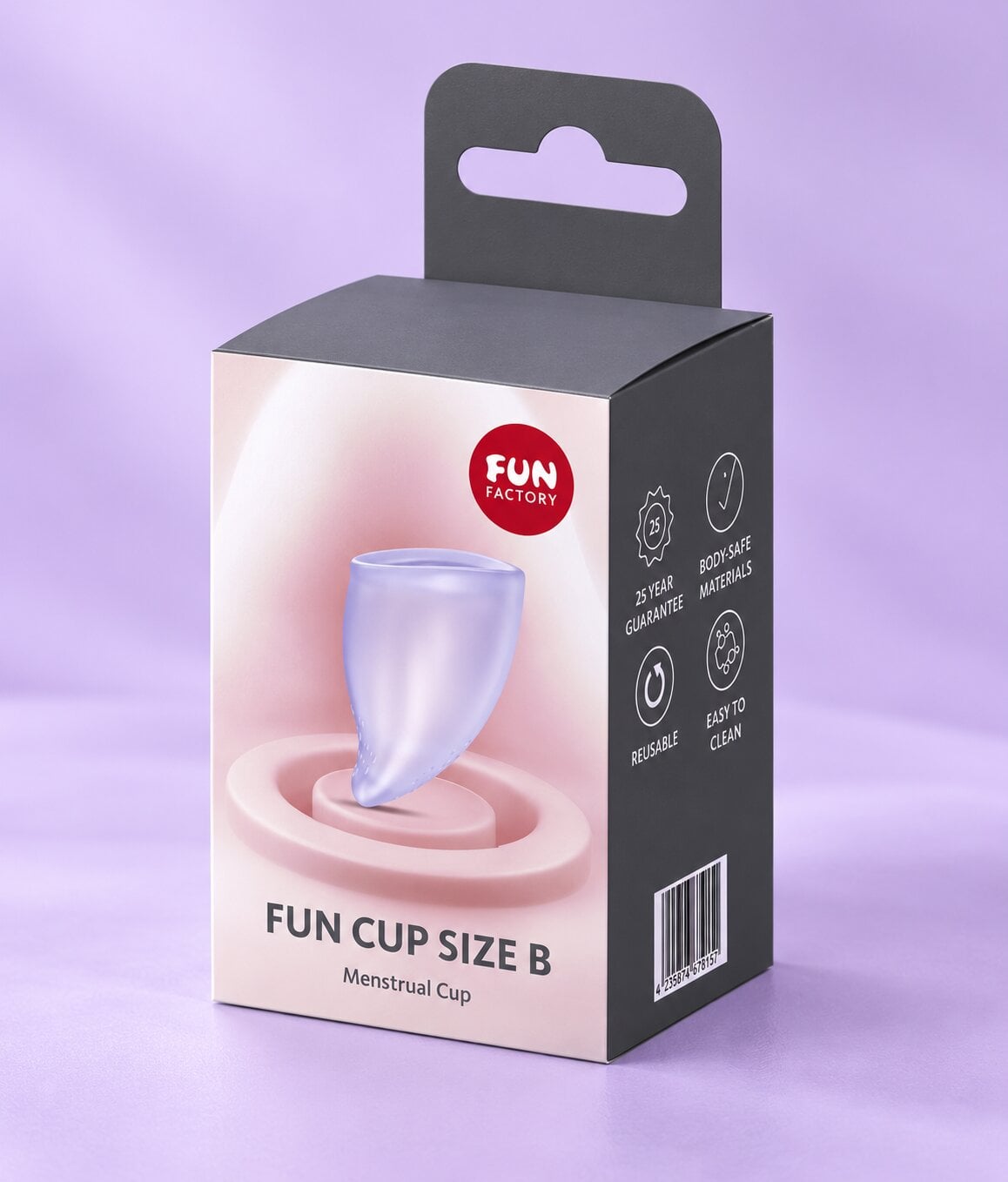 Менструальна чаша Fun Factory FUN CUP SIZE B Purple d 4,3 см 30 мл (SX3674) Менструальна чаша Fun Factory FUN CUP SIZE B Purple d 4,3 см 30 мл (SX3674)