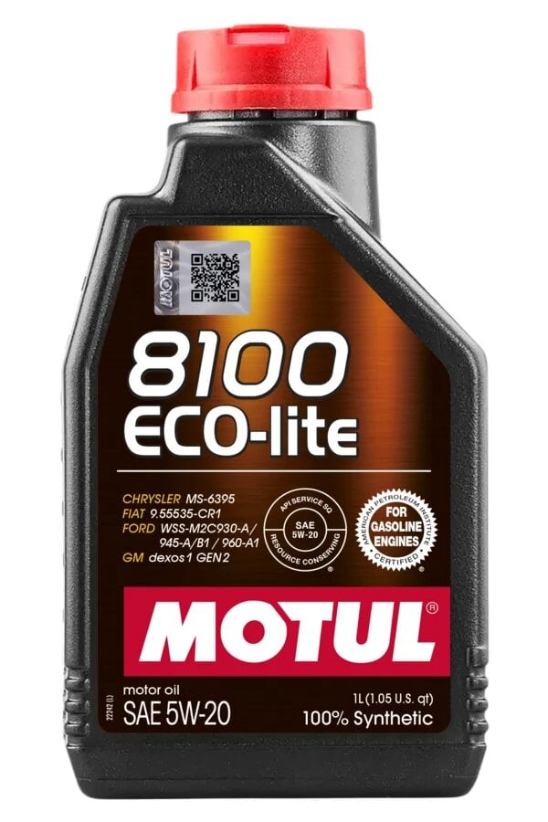 Моторное масло Motul 8100 Eco-lite 5W-20 синтетика 1 л (841411)