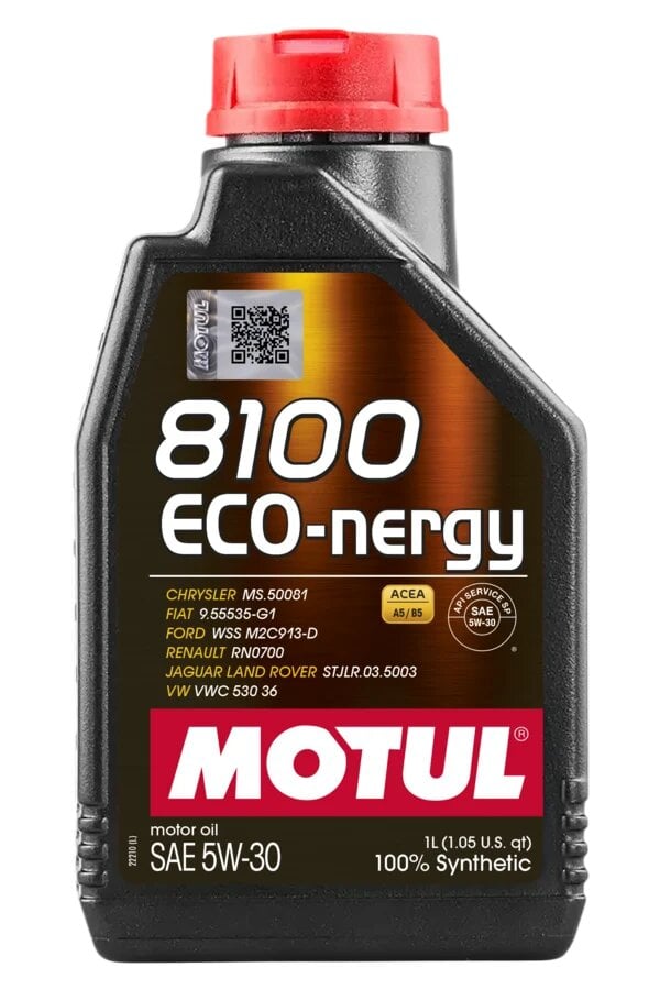 Моторное масло Motul 8100 Eco-nergy 5W-30 синтетика 1 л (812301)