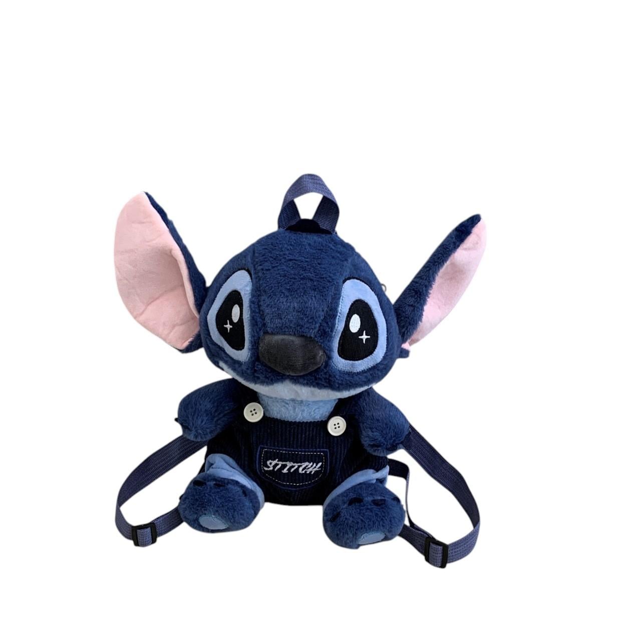 Мягкая игрушка рюкзак Stitch 25 см Синий (603757)
