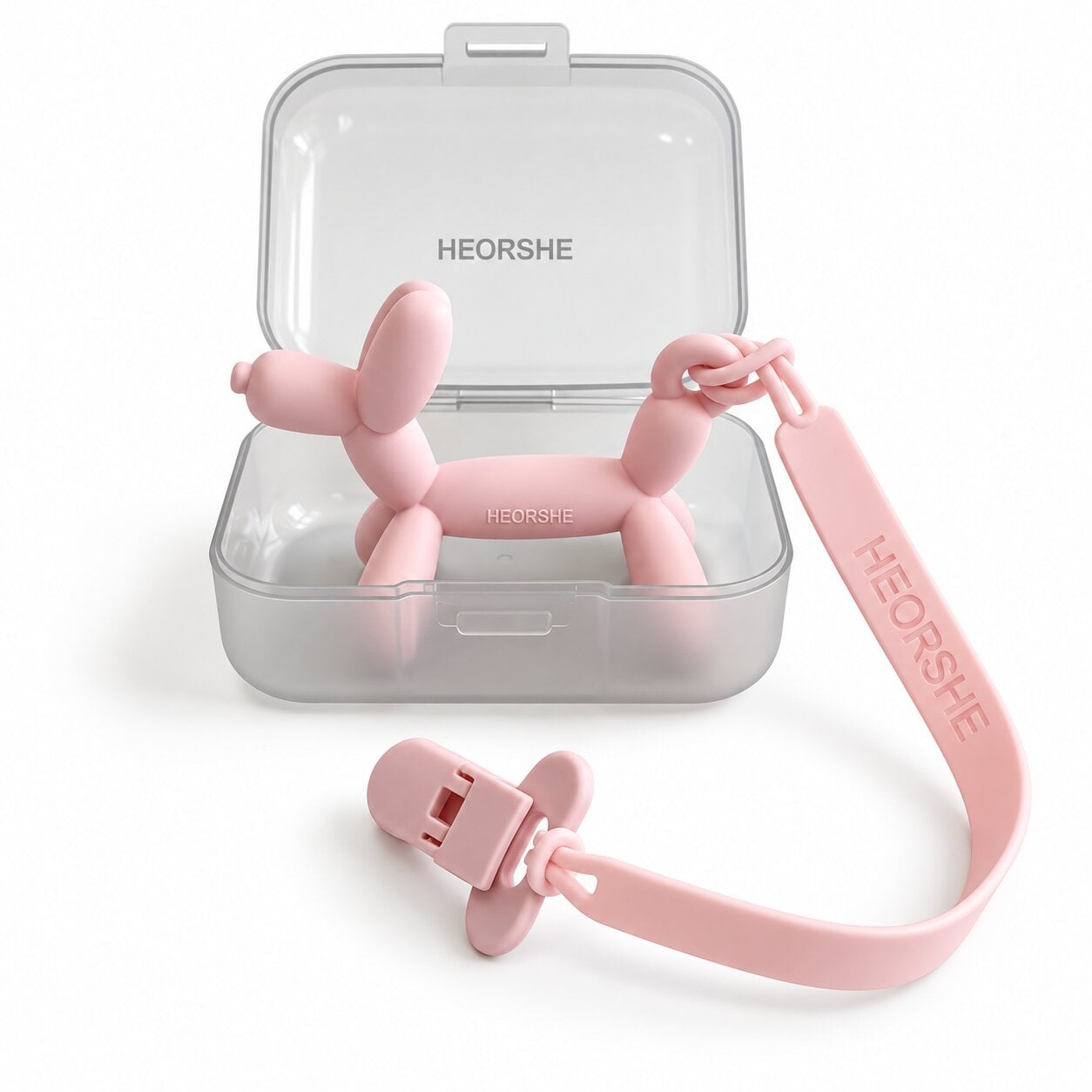 Набор HEORSHE Puppy с держателем Pink