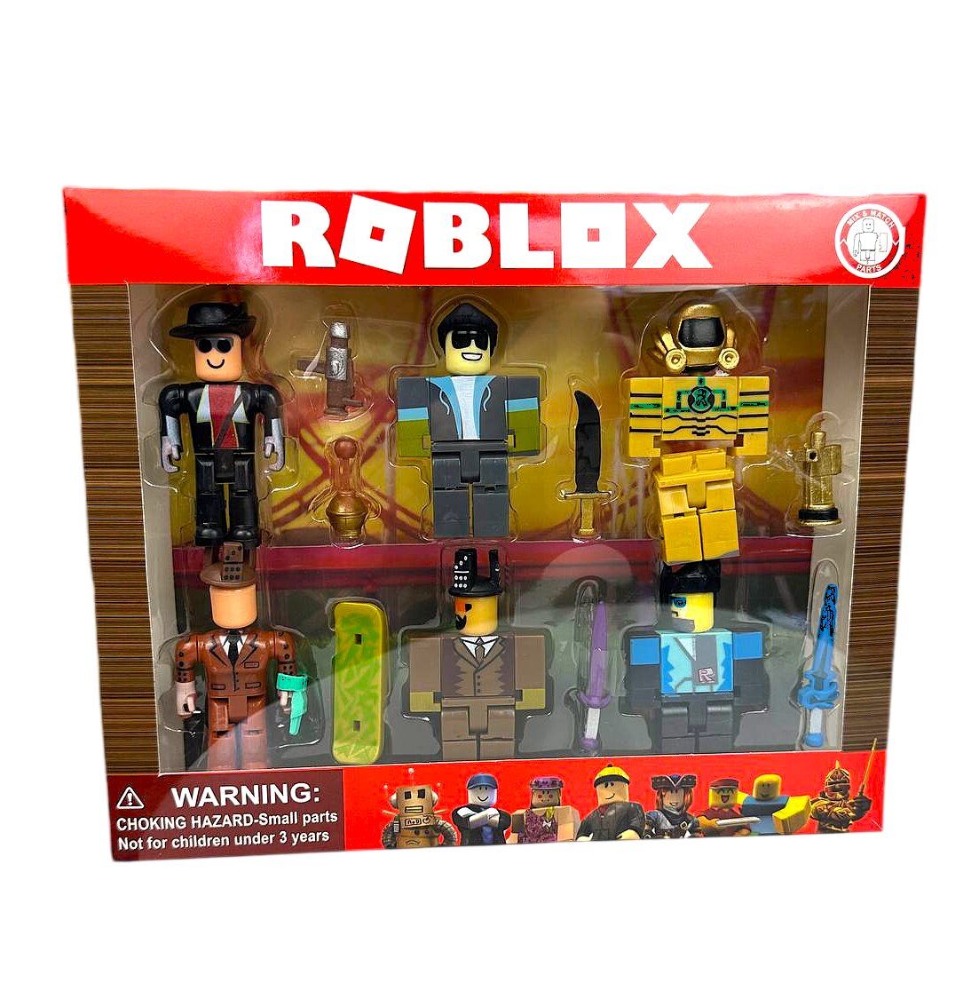 Набор игрушечных фигурок Roblox в коробке 6 шт. (2658215554) Набор игрушечных фигурок Roblox в коробке 6 шт. (2658215554)