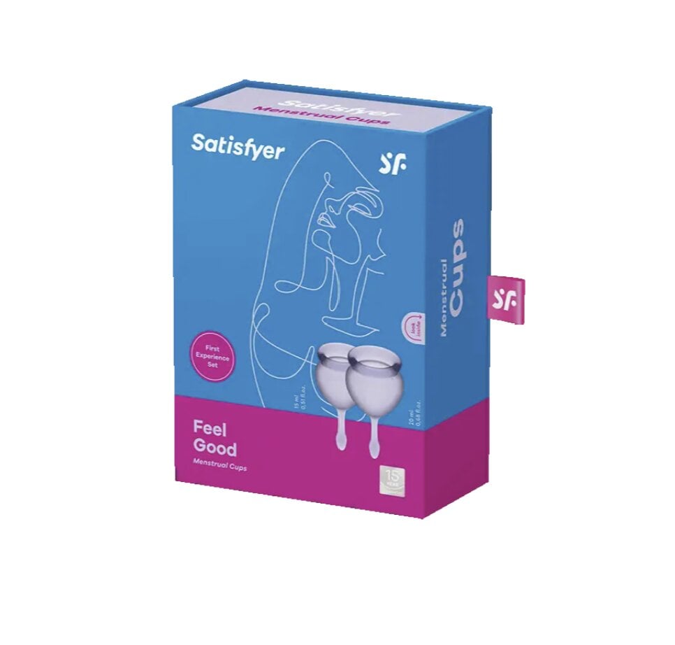 Набір менструальних чаш Satisfyer Feel Good 15 мл та 20 мл (SO3582)