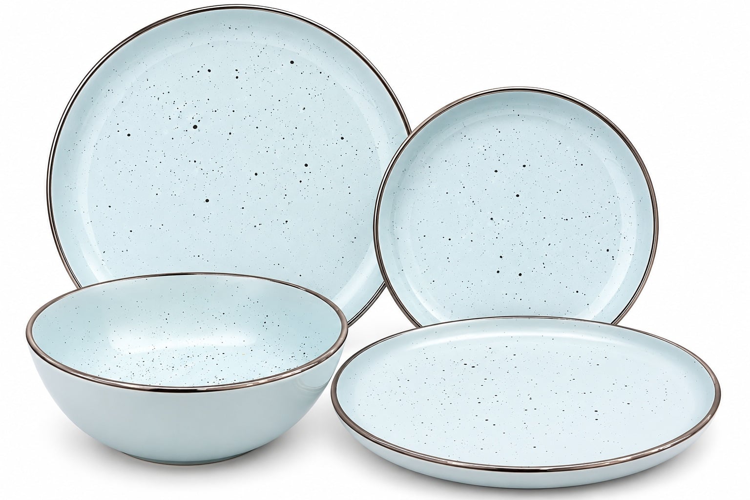 Набор столовой посуды Stoneware 16 пр. Sea Breeze (38978652)
