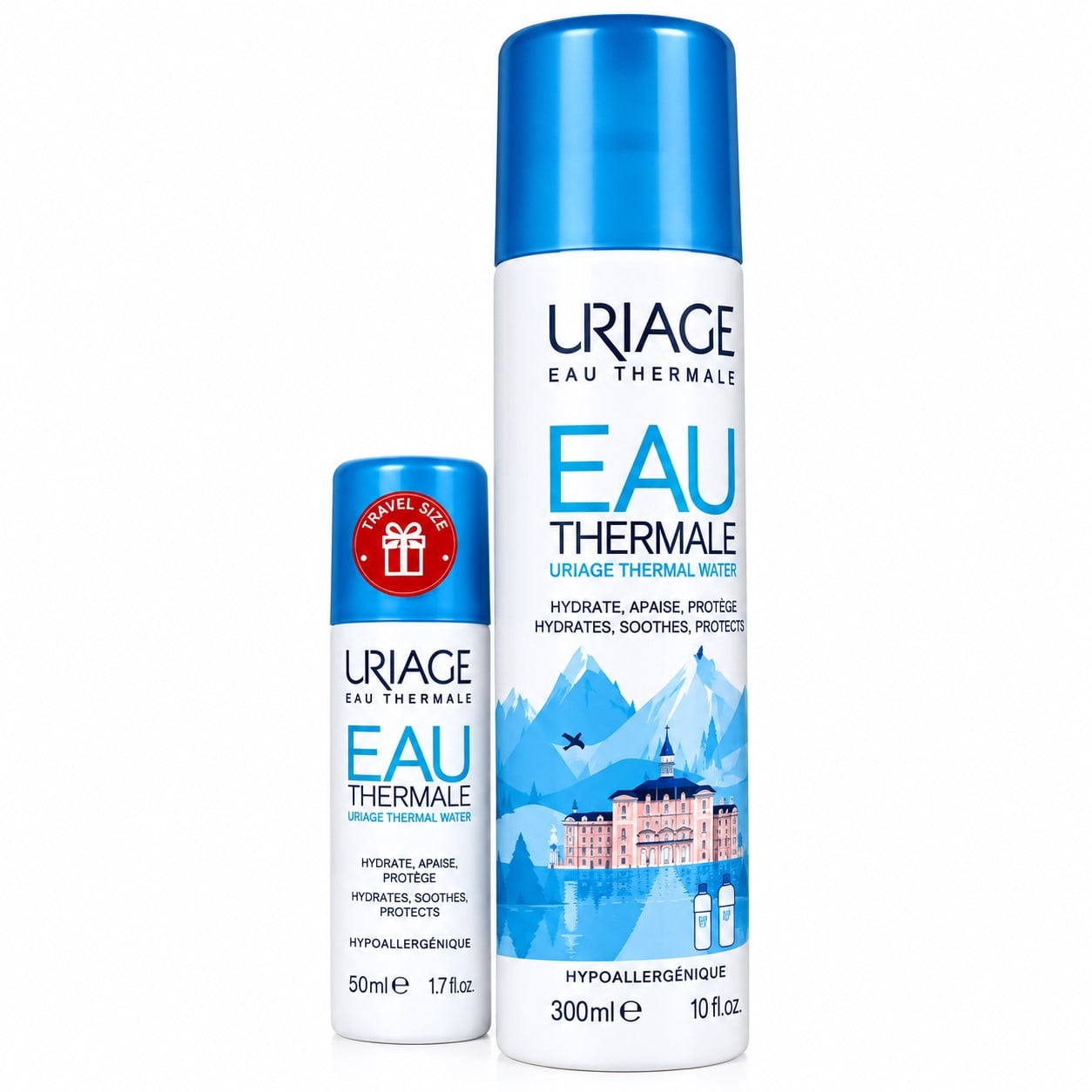 Набір термальної води Uriage Thermal Water Spray 300 мл +50 мл (1798032820) Набір термальної води Uriage Thermal Water Spray 300 мл +50 мл (1798032820)