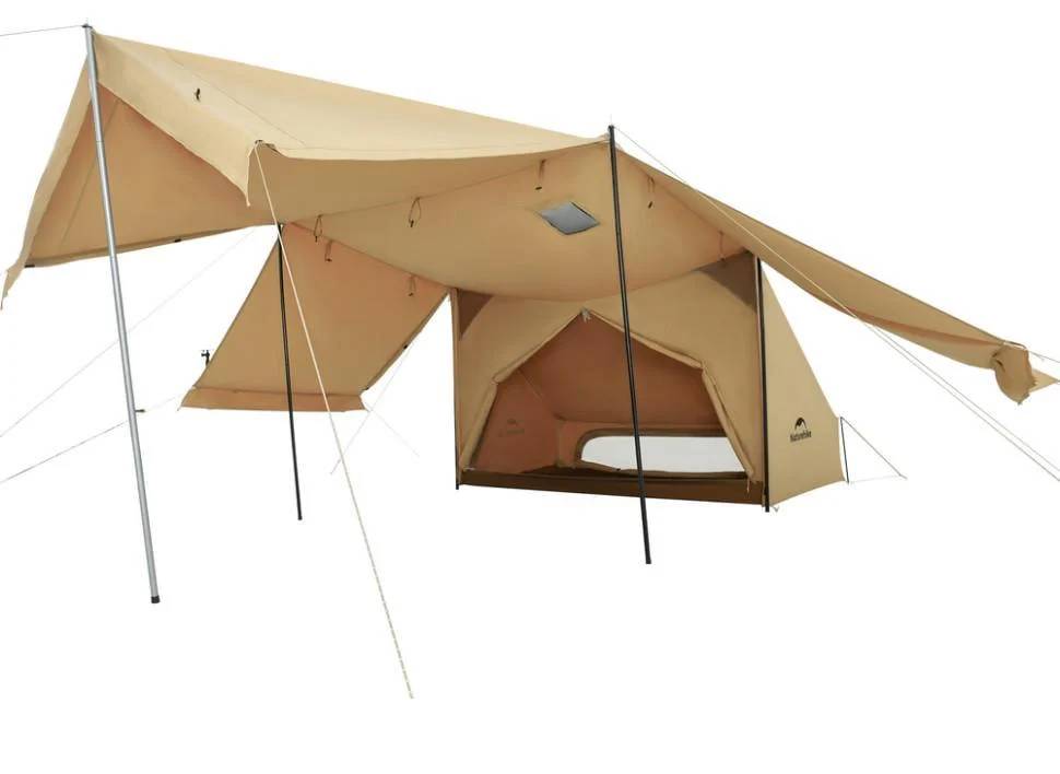 Намет одномісний із тентом Naturehike CNK2450WS026 Коричневий
