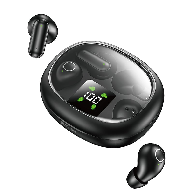 Наушники комплект из двух пар BAVIN BAVIN-110 Hi-Res Premium Stereo Black (HB-BA-110-BK)
