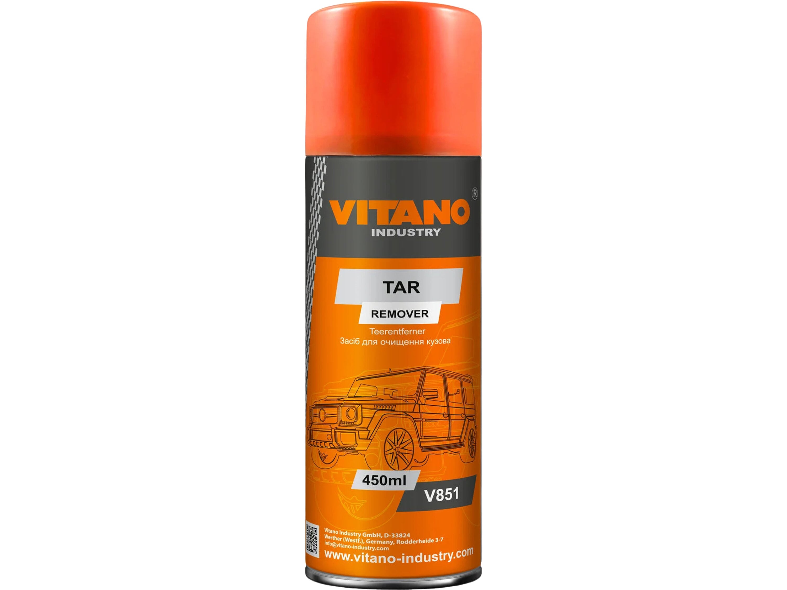Очиститель битумных пятен Vitano 450 мл (V851)