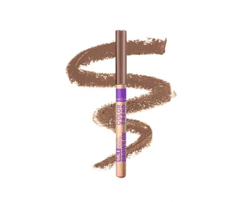 Карандаш для бровей Avon Color Trend 0,8 г Medium Brown (3102680563)