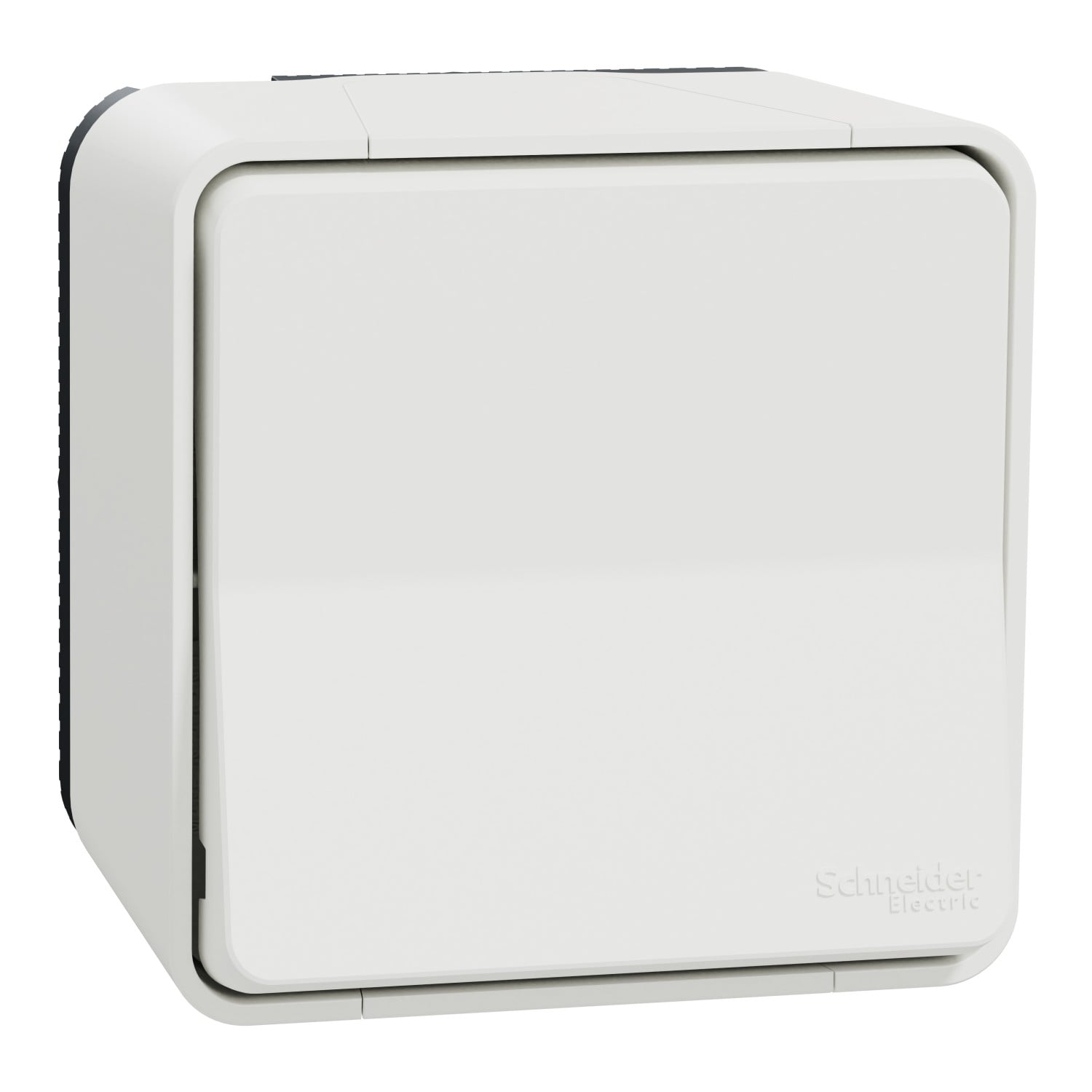 Перемикач одноклавішний Schneider Electric MUReva Styl IP55 Білий (MUR39021)