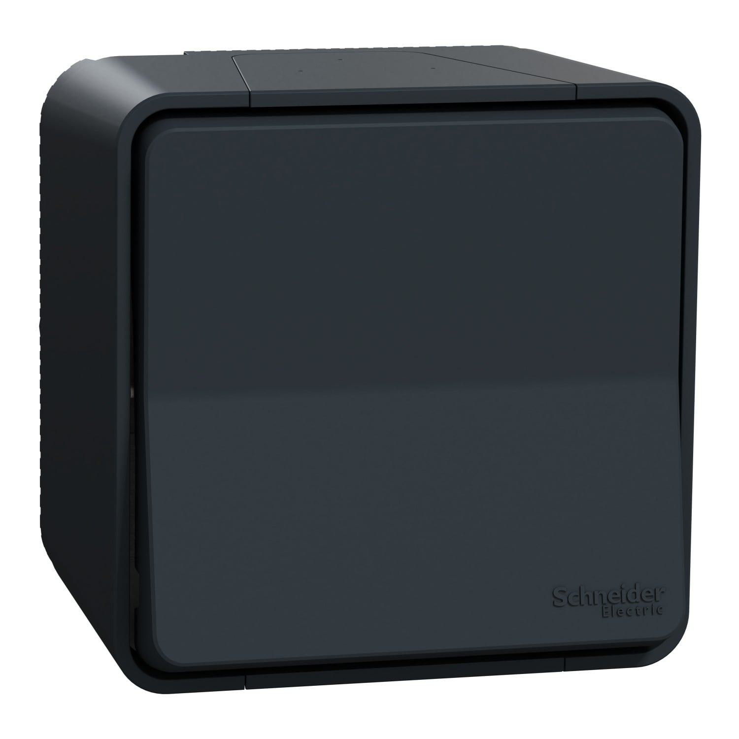Перемикач одноклавішний Schneider Electric MUReva Styl IP55 Чорний (MUR35021) Перемикач одноклавішний Schneider Electric MUReva Styl IP55 Чорний (MUR35021)