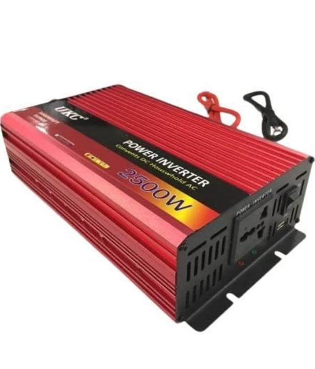 Автомобільний інвертор UKC AC/DC AR 2500W 12V (1756375508) Автомобільний інвертор UKC AC/DC AR 2500W 12V (1756375508)