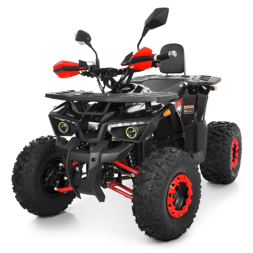 Электроквадроцикл подростковый Prof1 HB-EATV1450H-2-3MP3 V2 Черно-красный (1876942135)