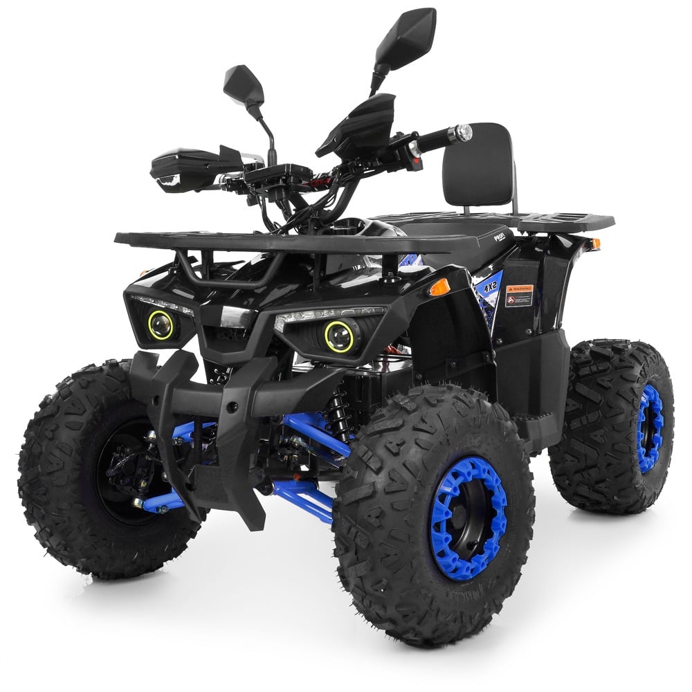 Электроквадроцикл подростковый Prof1 HB-EATV1450H-2-4MP3 V2 Черно-синий (1876942136)
