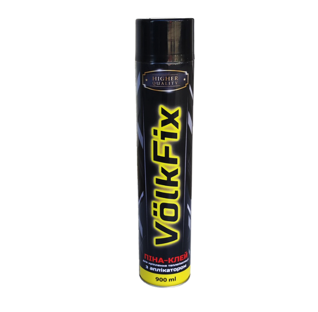 Піна-клей VӧlkFix ручна з аплікатором 900 мл (911337E) Піна-клей VӧlkFix ручна з аплікатором 900 мл (911337E)