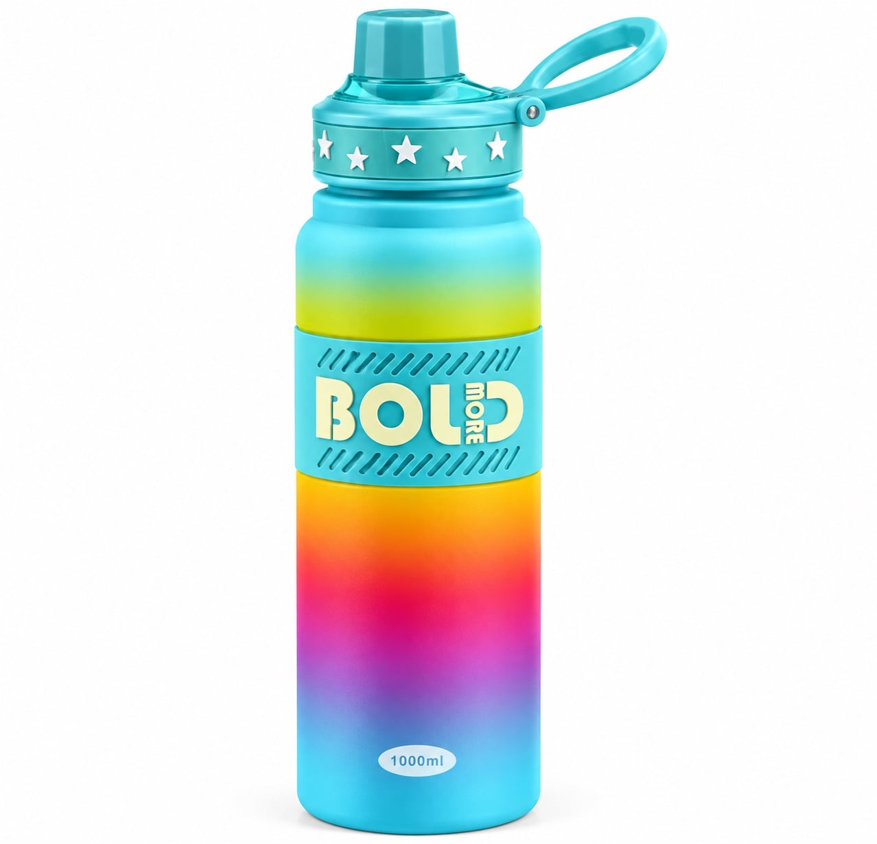 Бутылка Bold more 1000 мл Бирюзовый (38545640)