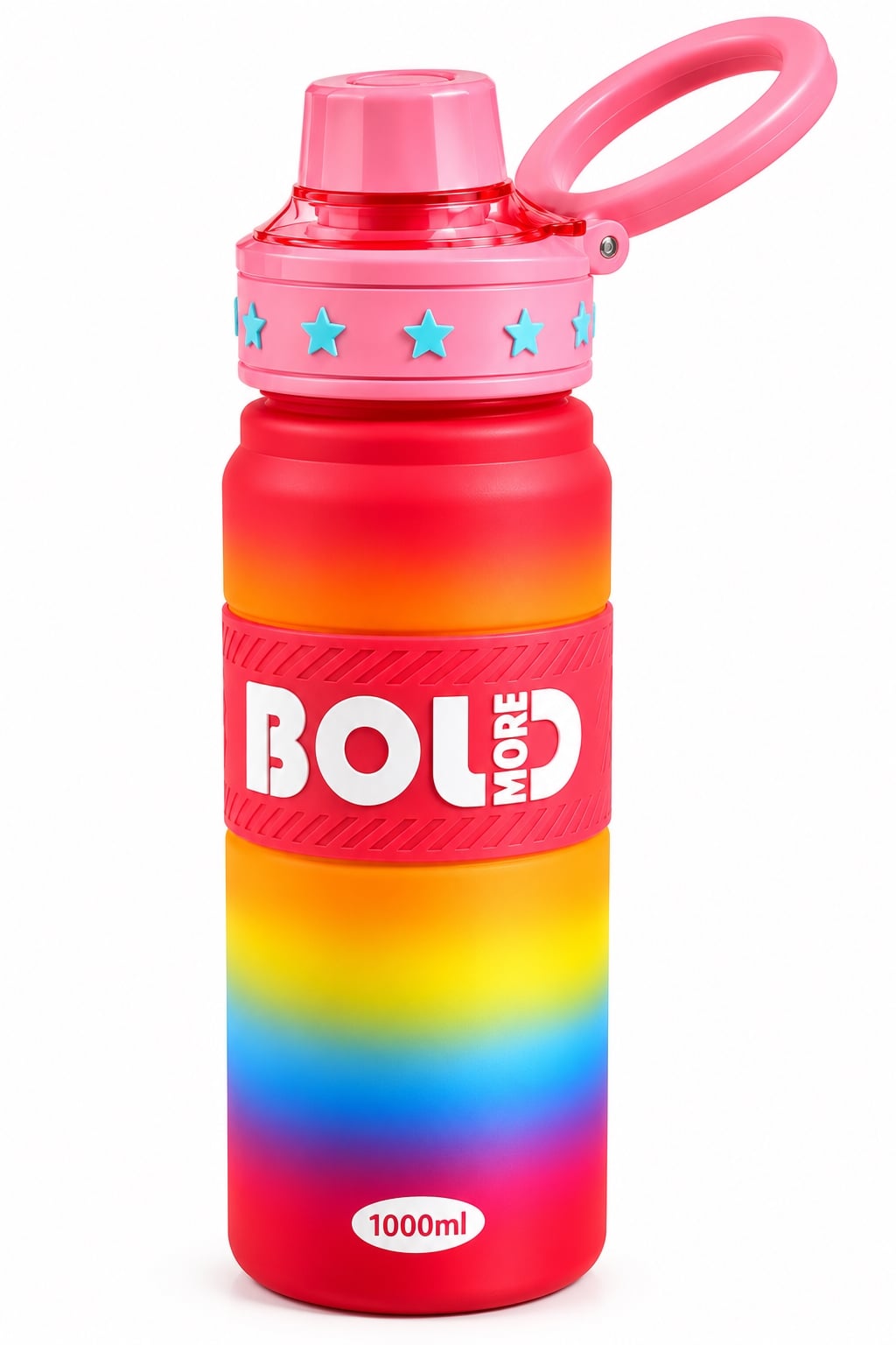 Бутылка Bold more 1000 мл Розовый (38545638)