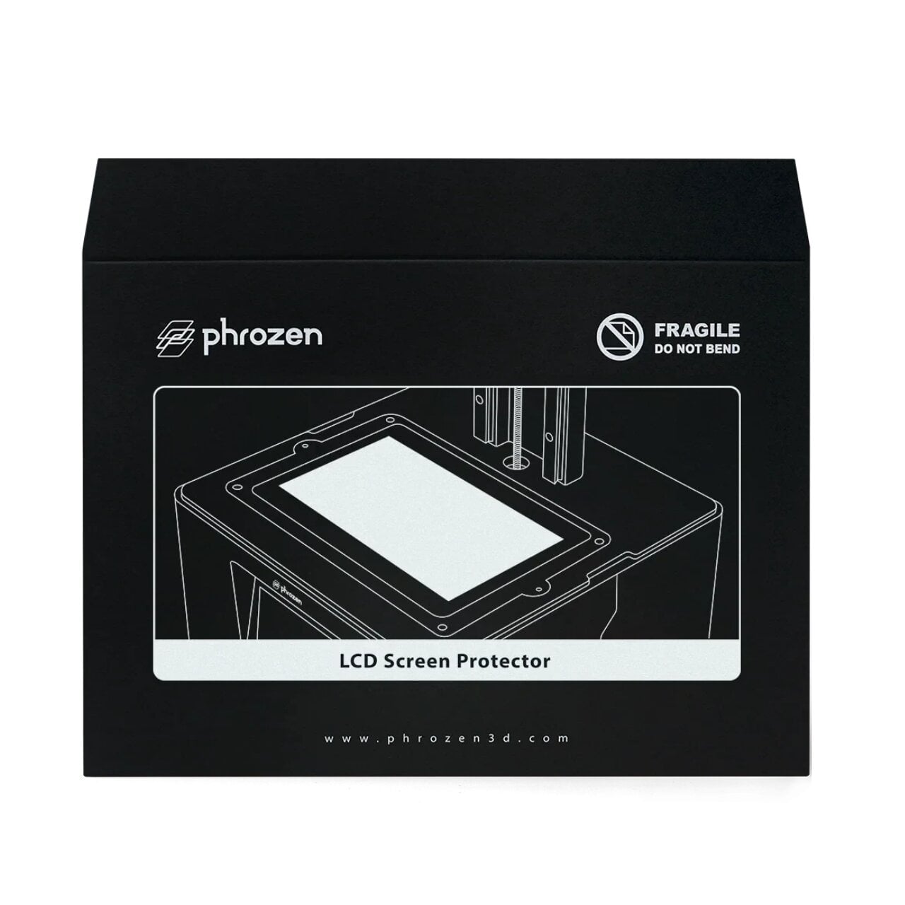 Пленка защитная LCD-экрана для 3D-принтера Phrozen Sonic Mighty Revo 14K 10,1" 223x126 мм (53010140122001) Пленка защитная LCD-экрана для 3D-принтера Phrozen Sonic Mighty Revo 14K 10,1" 223x126 мм (53010140122001)