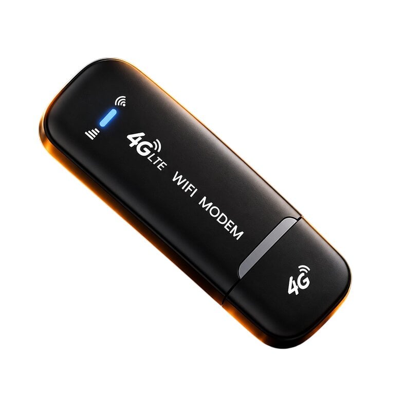 Модем-роутер 4G Wi-Fi с SIM-картой и скоростью до 150 Мбит/с Черный (sp9535)