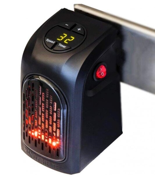 Тепловентилятор Handy Heater 400 Вт Черный (PH01159)