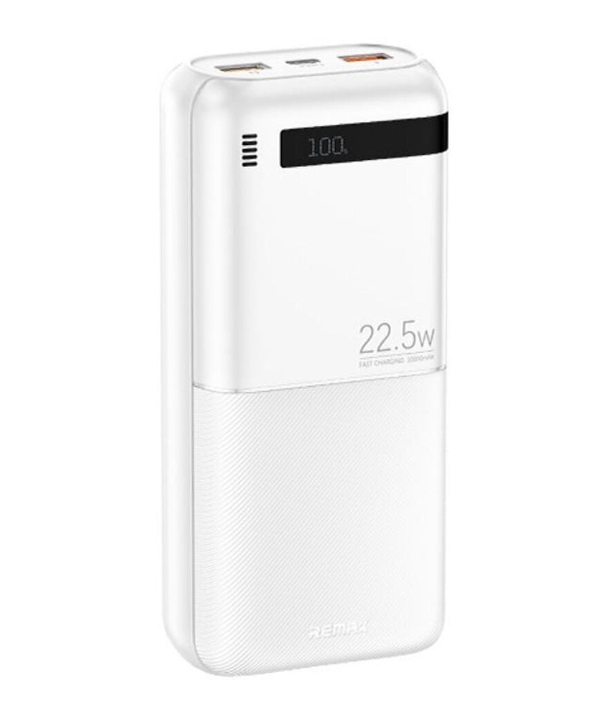 Повербанк 20000 мА·ч 22,5 Вт с быстрой зарядкой Power Delivery и Quick Charge 3.0 USB Type-C (C121060)