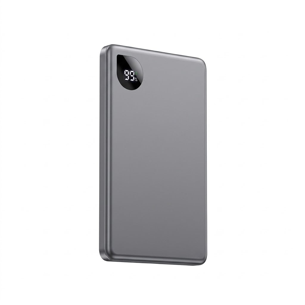 Повербанк беспроводной магнитный Rocoren Mini MagSafe Magnetic PowerBank 5000mAh 20W Grey Повербанк беспроводной магнитный Rocoren Mini MagSafe Magnetic PowerBank 5000mAh 20W Grey