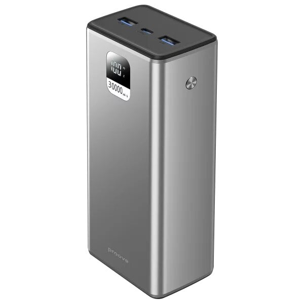 Повербанк Proove Guardian 30000 мАч 22,5 Вт Серый (38874431)