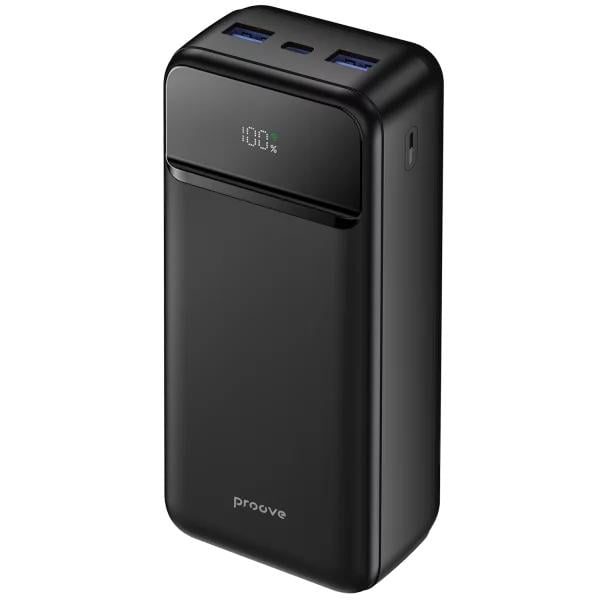 Повербанк Proove Illuminator 2 20000 мАг 22,5 Вт Чорний (38874668)