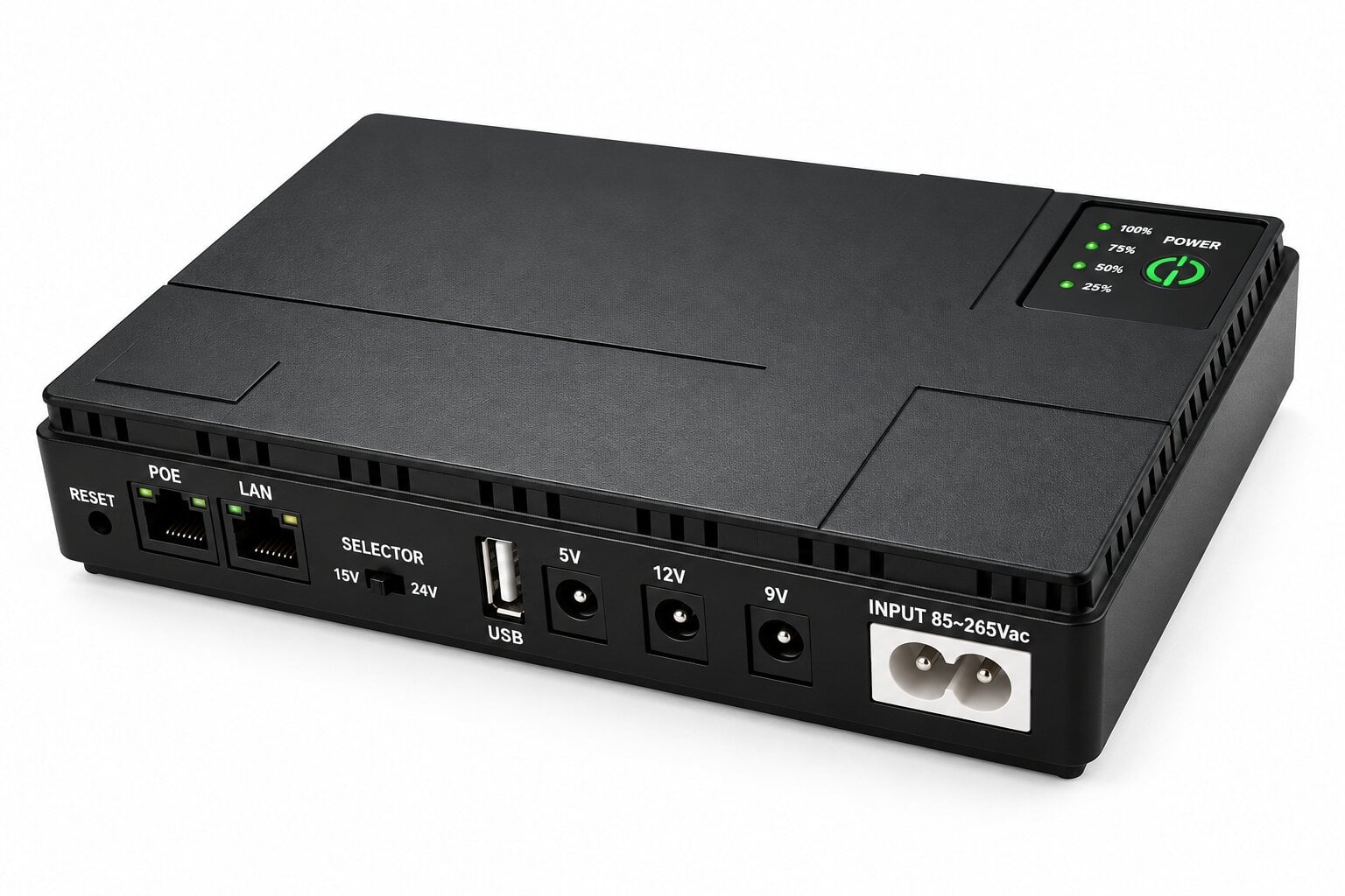 Повербанк UPS DC1018P для роутера с выходами 5/9/12V 10400 mAh (29768671)