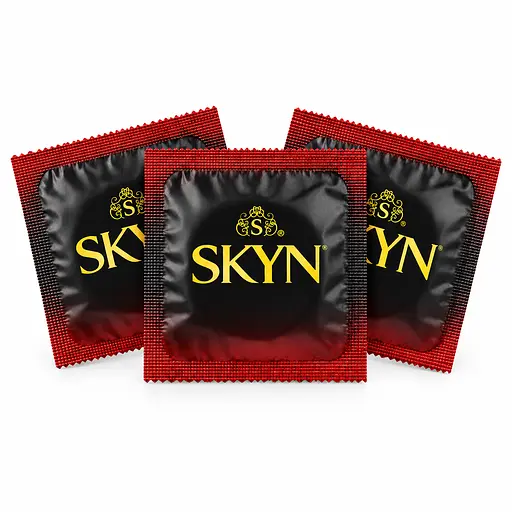 Презервативы SKYN Intense Feel безлатексные из полиизопрена рельефные 54 мм 3 шт. (3139253759)