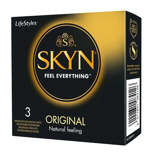 Презервативы SKYN Оригинальные безлатексные полиизопрены 3 шт. (3009519405) Презервативы SKYN Оригинальные безлатексные полиизопрены 3 шт. (3009519405)
