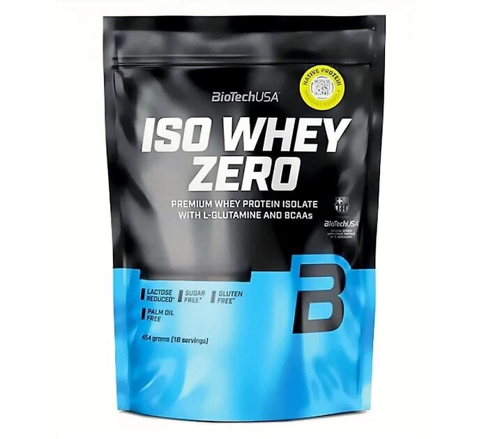 Протеїн Biotech Iso Whey Zero 454 г Банан (BIO-25526)