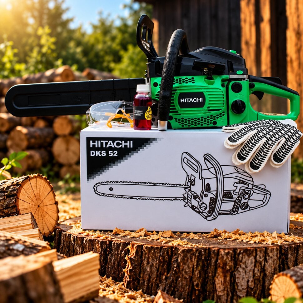 Бензопила HITACHI DKS 52 (ПХ52)