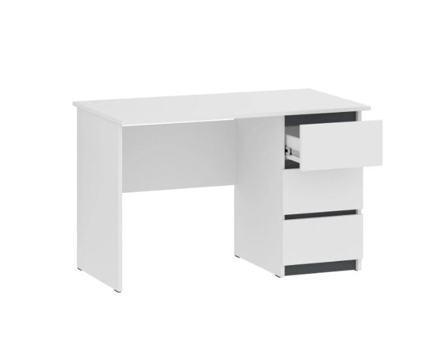 Письменный стол PEHOTIN НС-Стори-П 120х60х75 см Белый/Антрацит (PN-101519) Письменный стол PEHOTIN НС-Стори-П 120х60х75 см Белый/Антрацит (PN-101519)