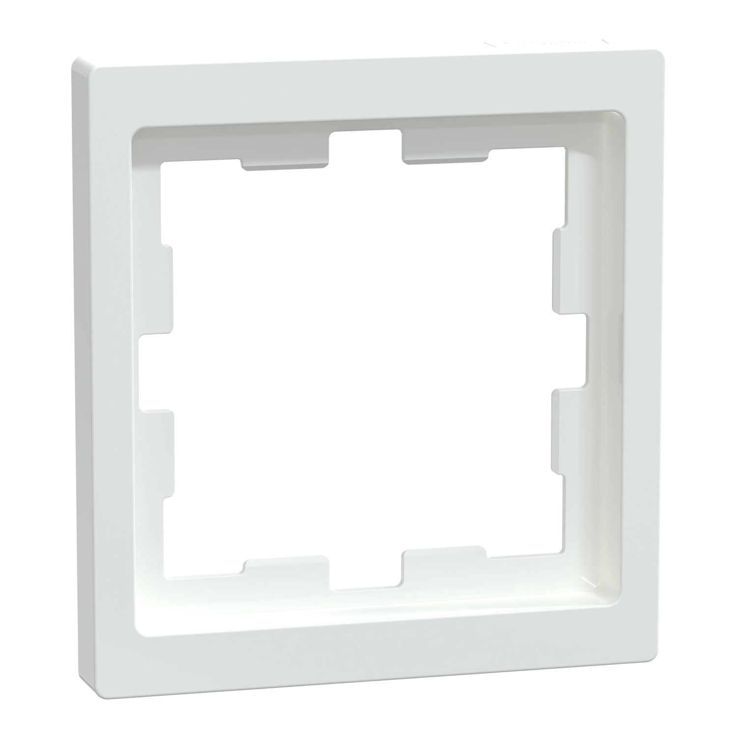 Рамка Schneider Electric D-Life 1-постова Білий (MTN4010-6535)