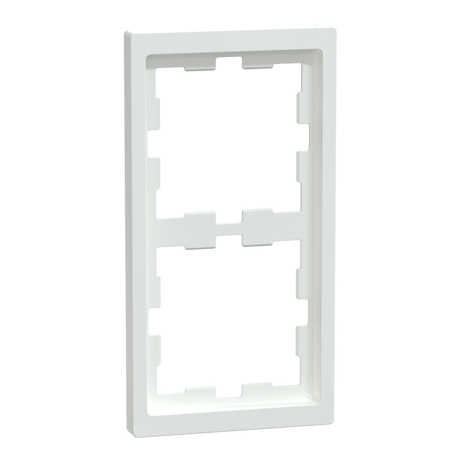 Рамка Schneider Electric D-Life 2-постова Білий лотос (MTN4020-6535)