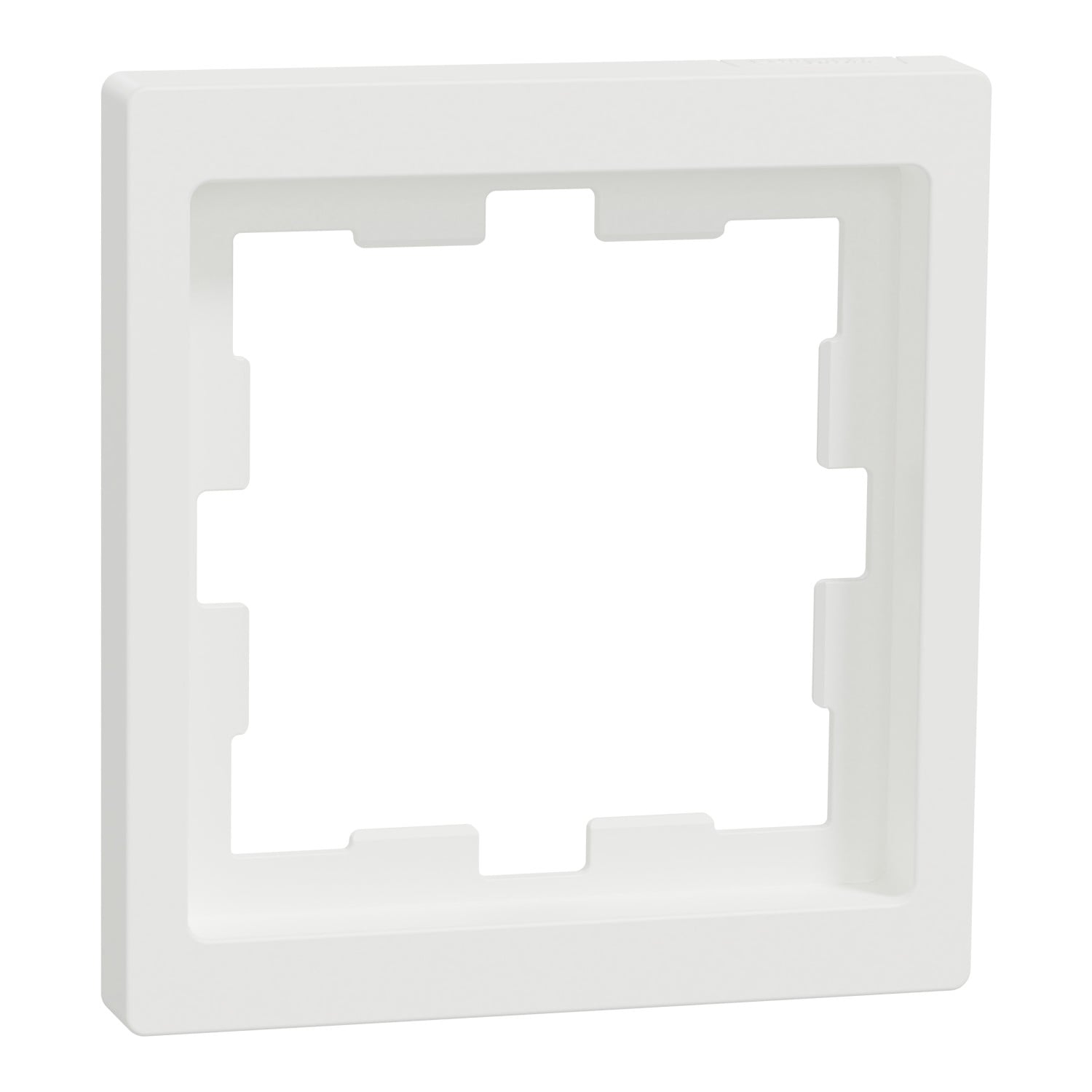 Рамка Schneider Electric Merten D-Life 1-постова Білий матовий (MTN4010-6537)